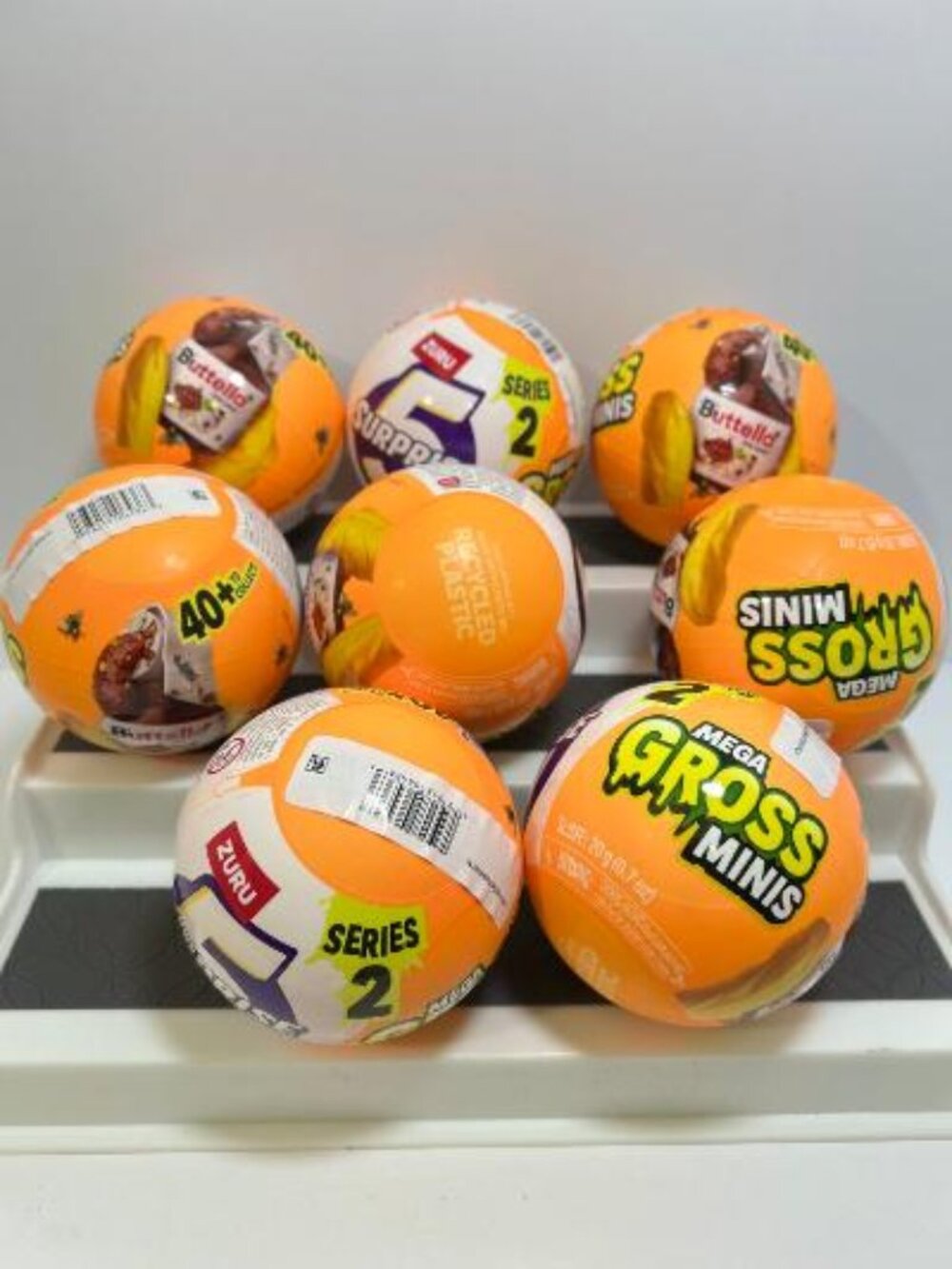 Lot of 8  Zuru 5 Surprise Mini Brands Mega Gross Minis Series 2 New Unopened